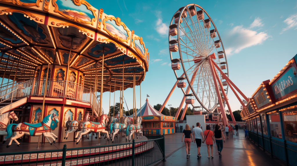 Full Size Carousel for Sale and Ferris Wheel for Sale: Iconic Attractions for Amusement Parks